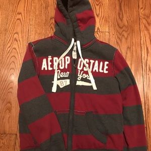 Aeropostale men’s Sasquatch fur jacket❄️❄️❄️❄️❄️❄️